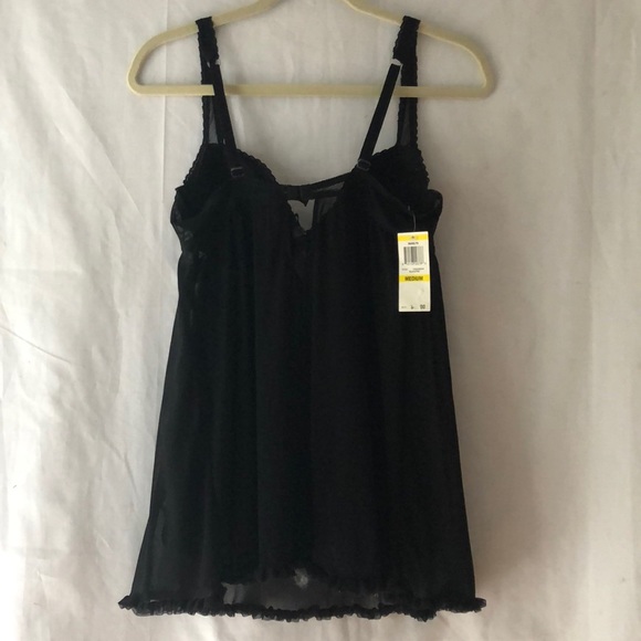 Fantasies by Morgan Taylor Babydoll + Thong Set - Picture 2 of 7